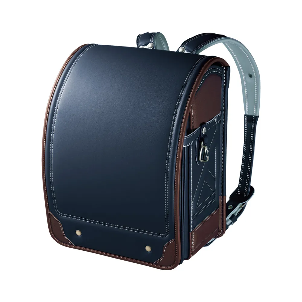 ミッドブルー×ブラウン